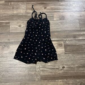 Forever 21 Black Floral Shapewear